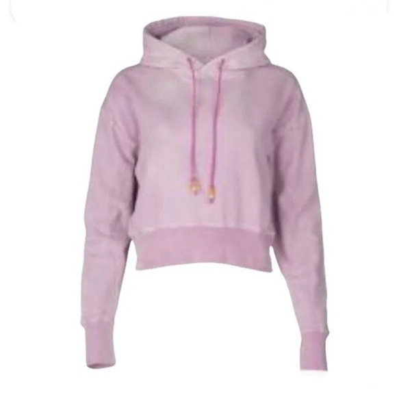 Dannijo Tie Dye Cropped Hoodie